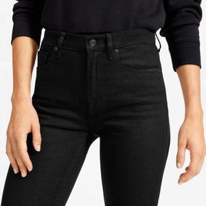 NWT Everlane High-Rise Skinny Jeans (black)